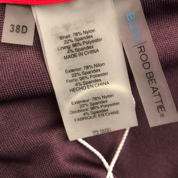 Soma Bright Colored Bikini Top - Picture 5 of 8